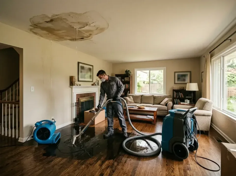 attic-pipe-burst-ceiling-drip-008 — frequently asked questions, Water Damage Restoration & Carpet Care in Fruitvale, CO
